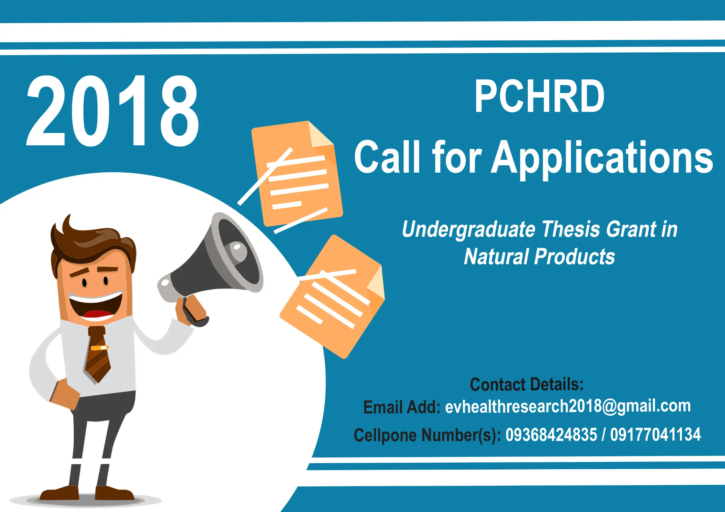 Call for Applications: DOST-PCHRD Undergraduate Thesis Grant in Natural Products Image 1