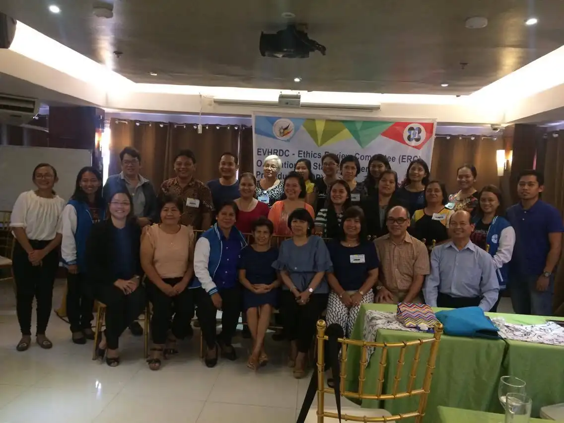 EVHRDC - Ethics Review Committee Conducts Series of Lectures to its Member Institutions Image 1