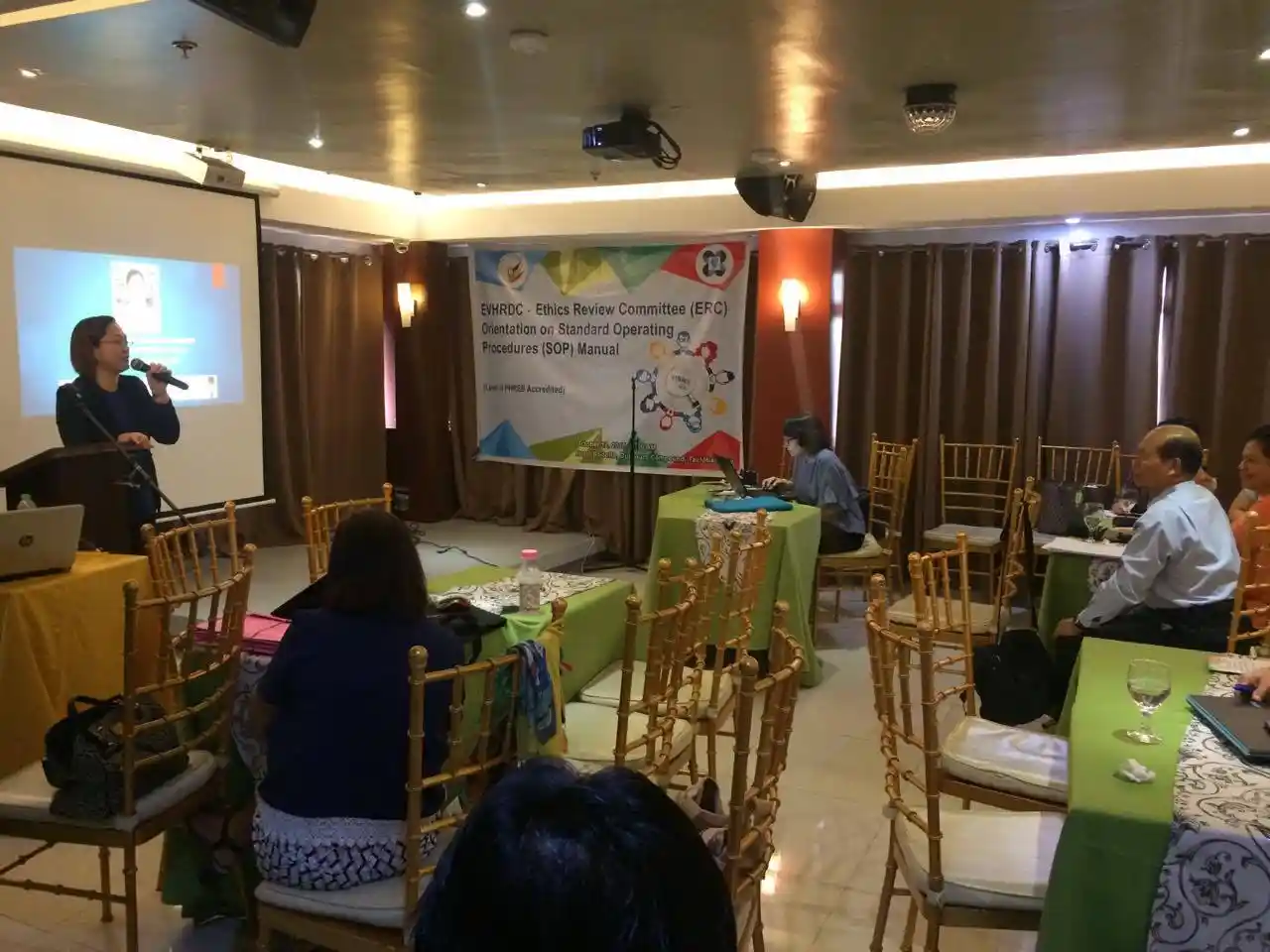 EVHRDC - Ethics Review Committee Conducts Series of Lectures to its Member Institutions Image 8