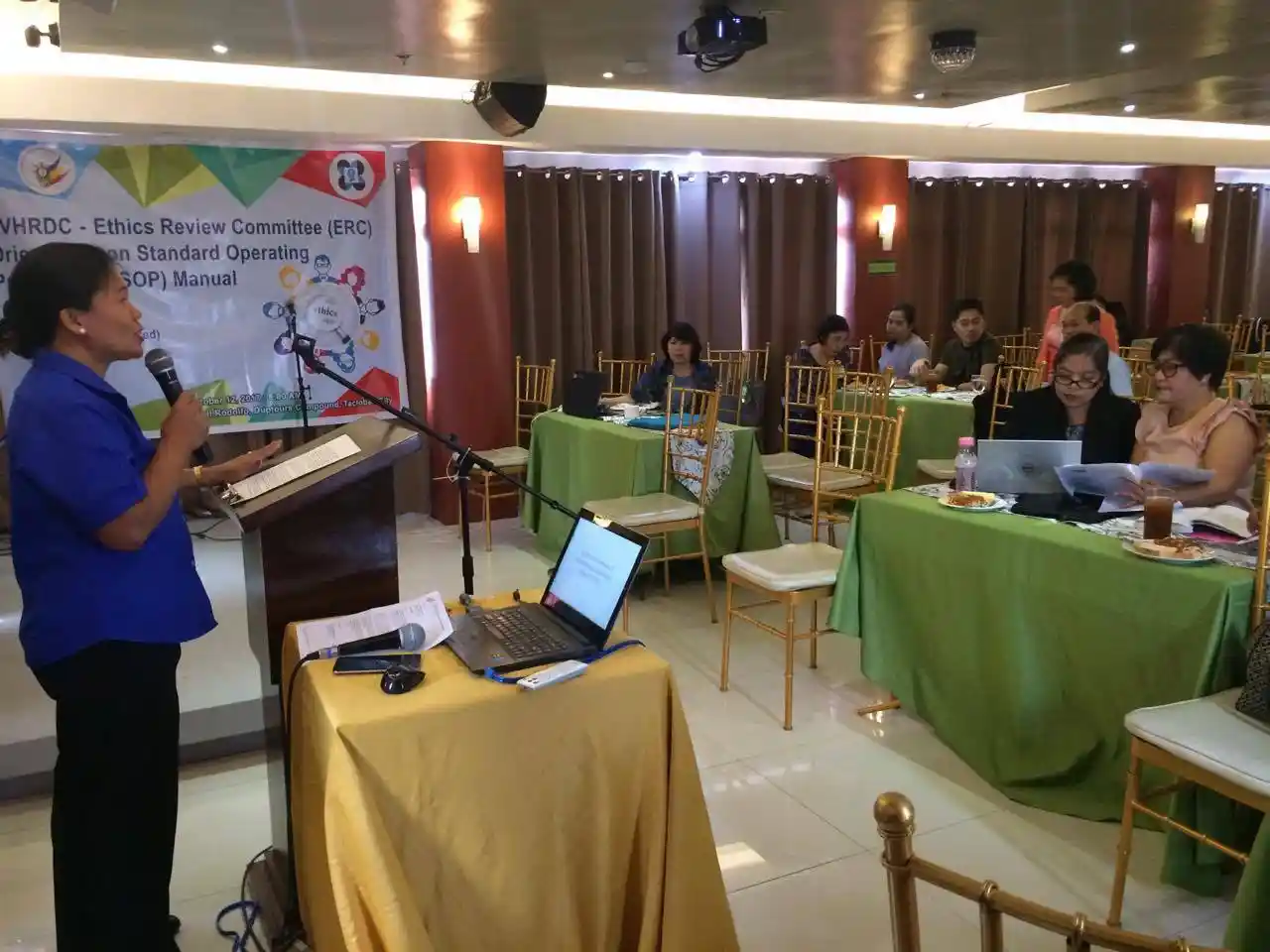 EVHRDC - Ethics Review Committee Conducts Series of Lectures to its Member Institutions Image 9