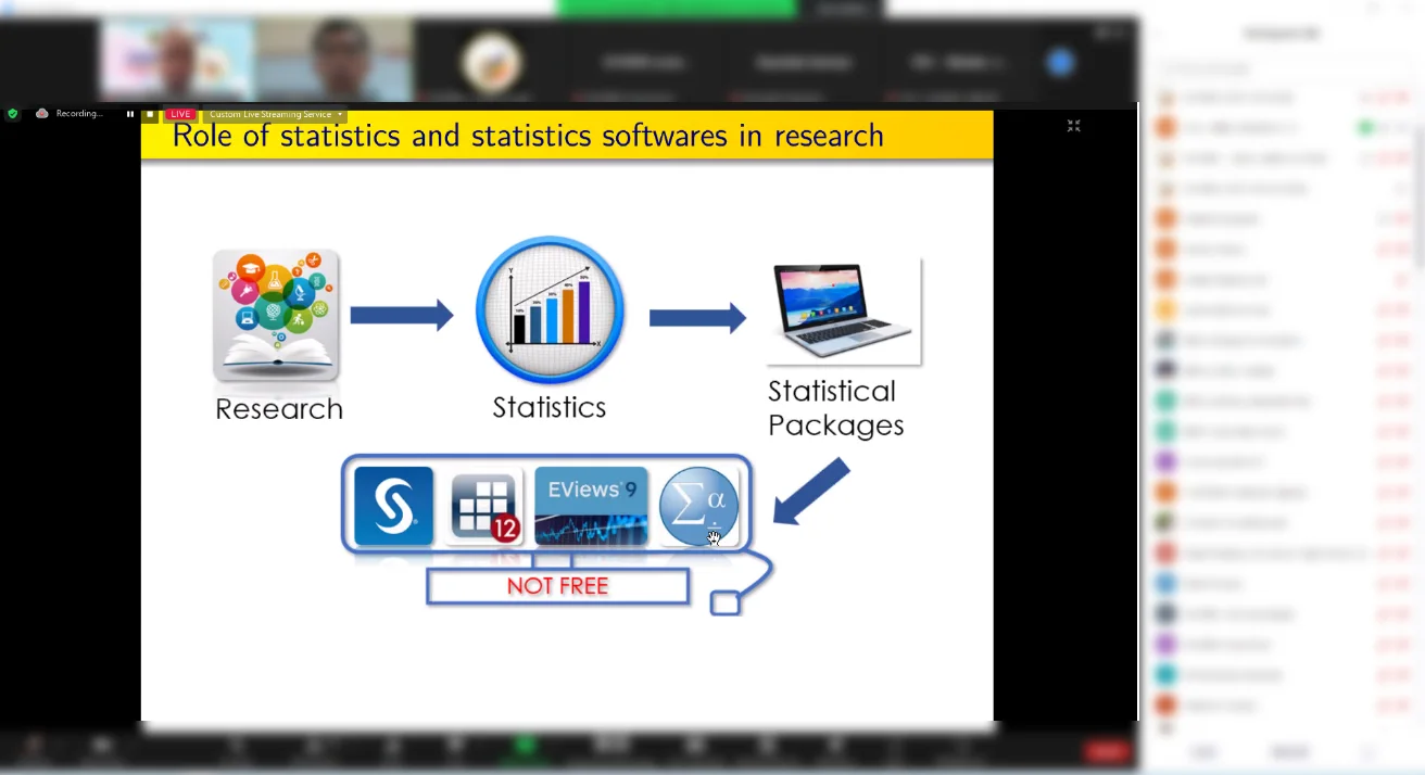 EVHRDC conducts Data Analytics and Statistics Training Image 1