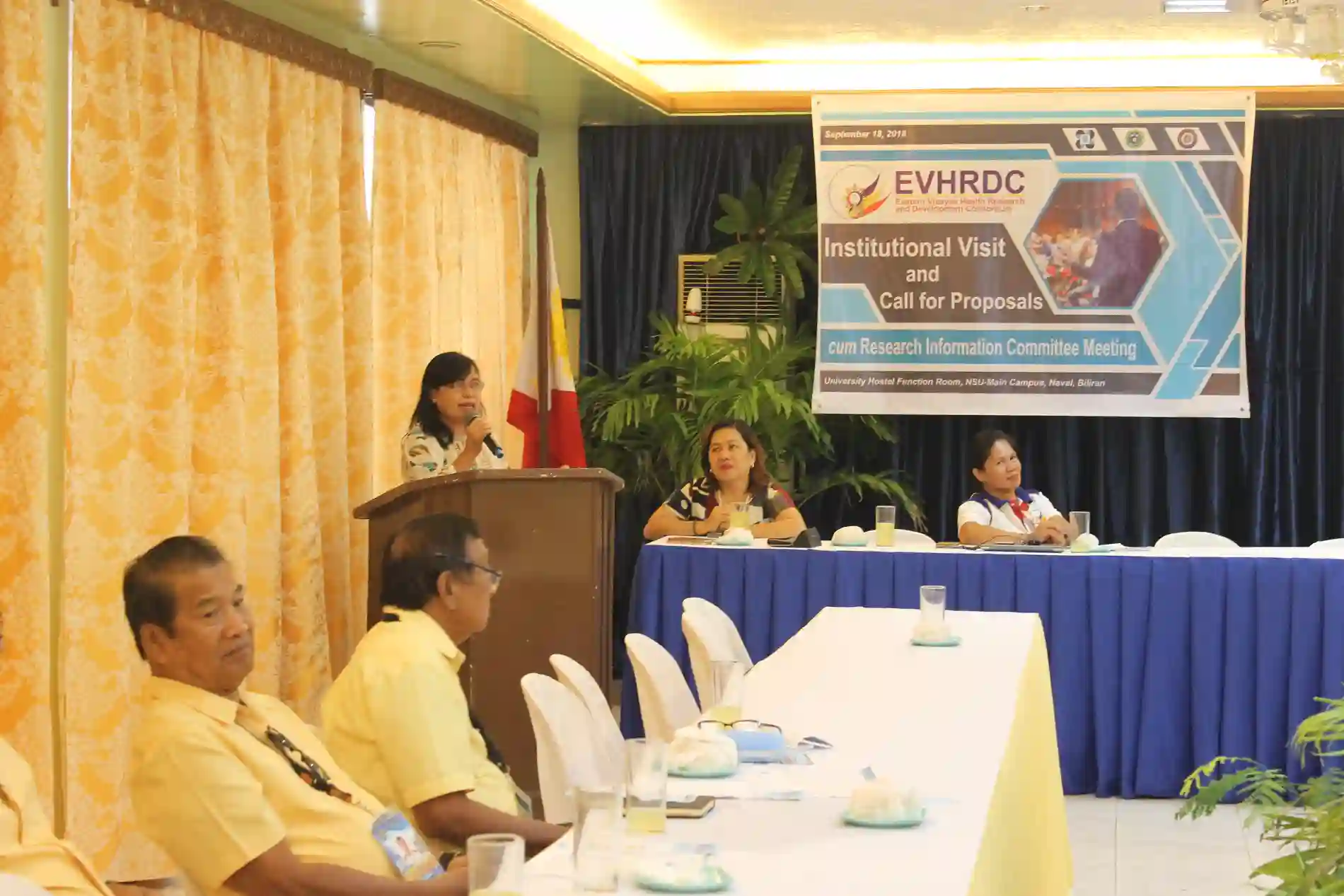 EVHRDC Conducts Institutional Visit and Call for Proposals in Naval State University Image 9