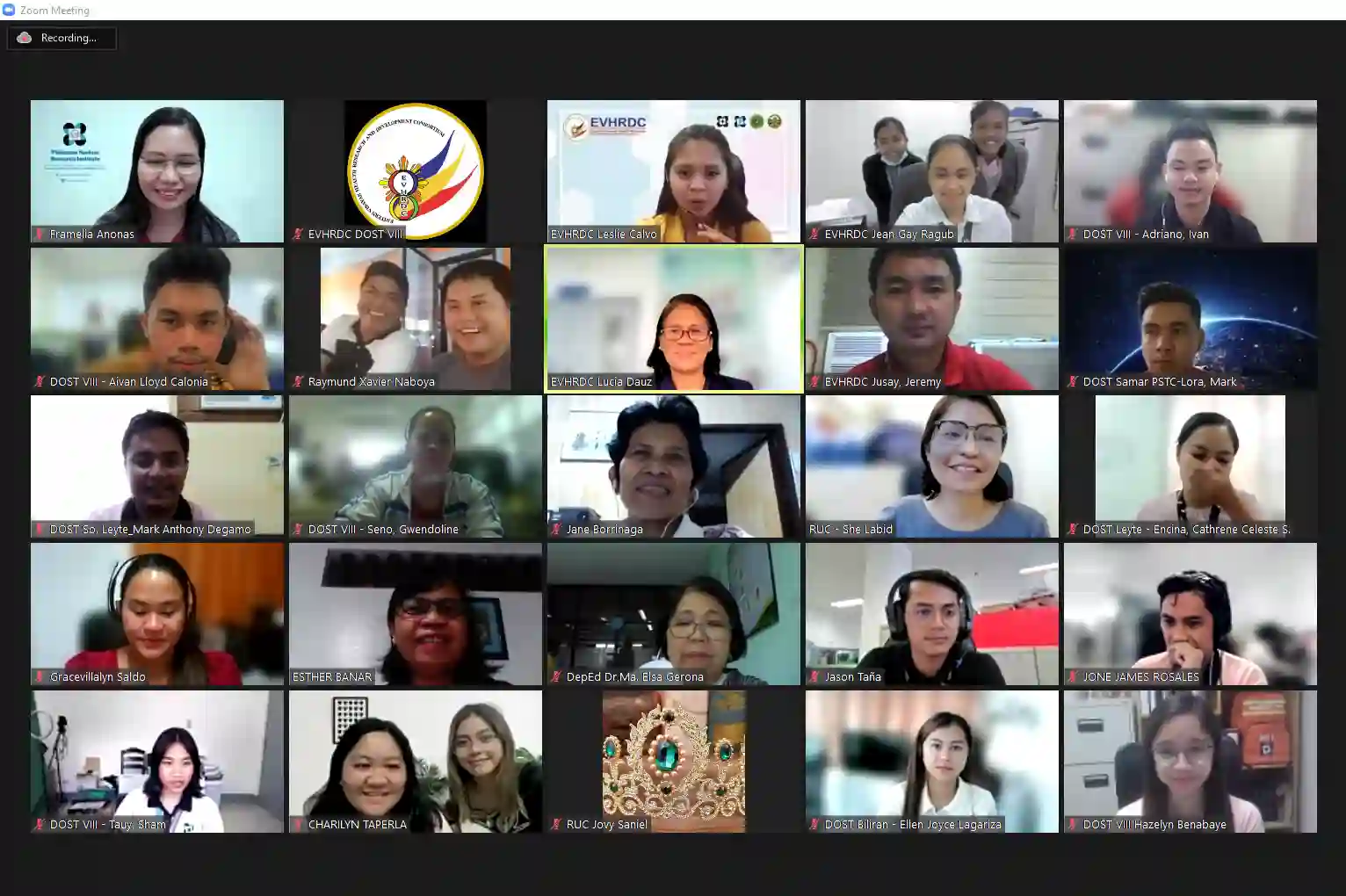 EVHRDC conducts training on health news and features Image 1