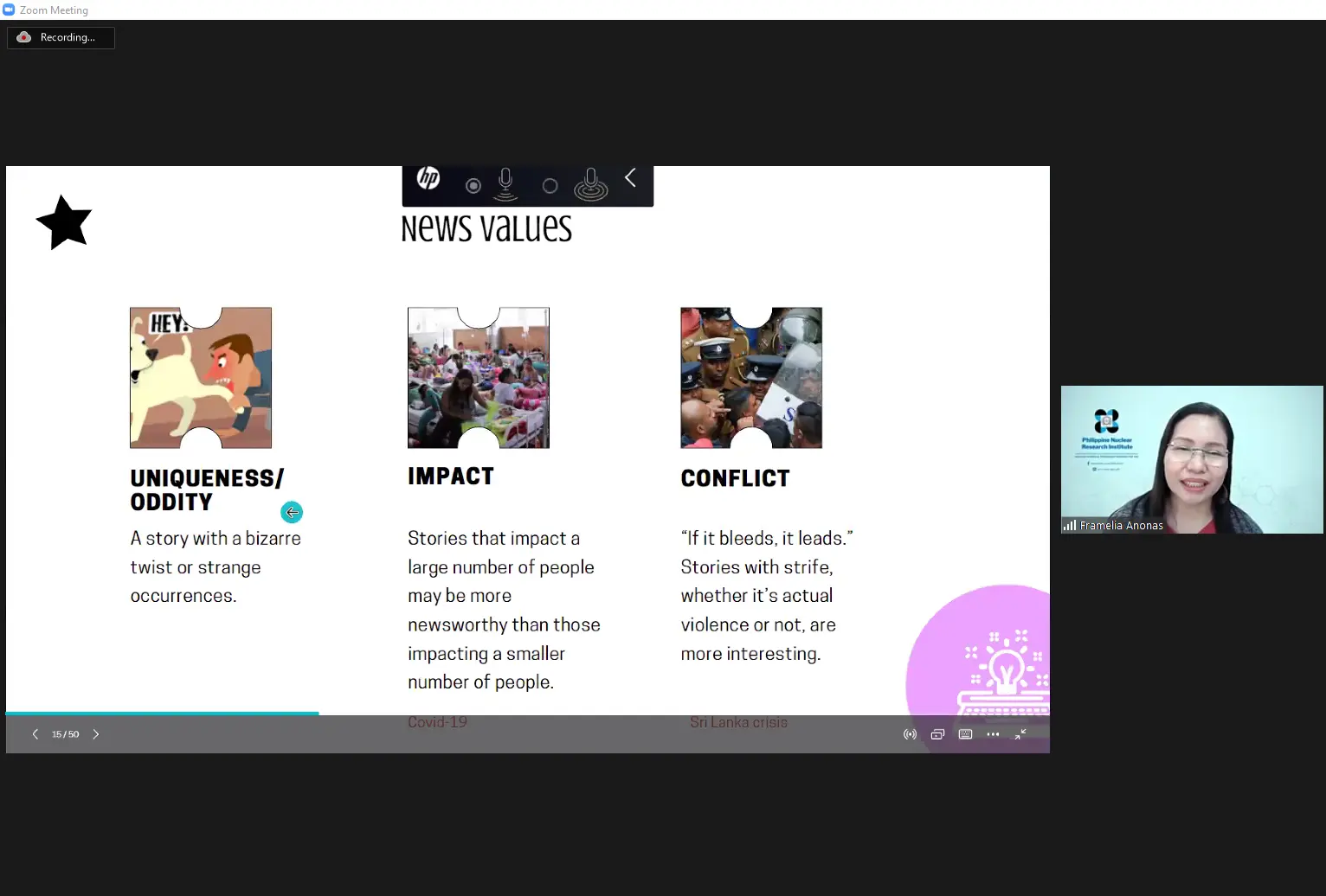 EVHRDC conducts training on health news and features Image 3