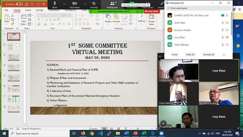 EVHRDC conducts virtual meetings to ensure implementation of programs Image 14