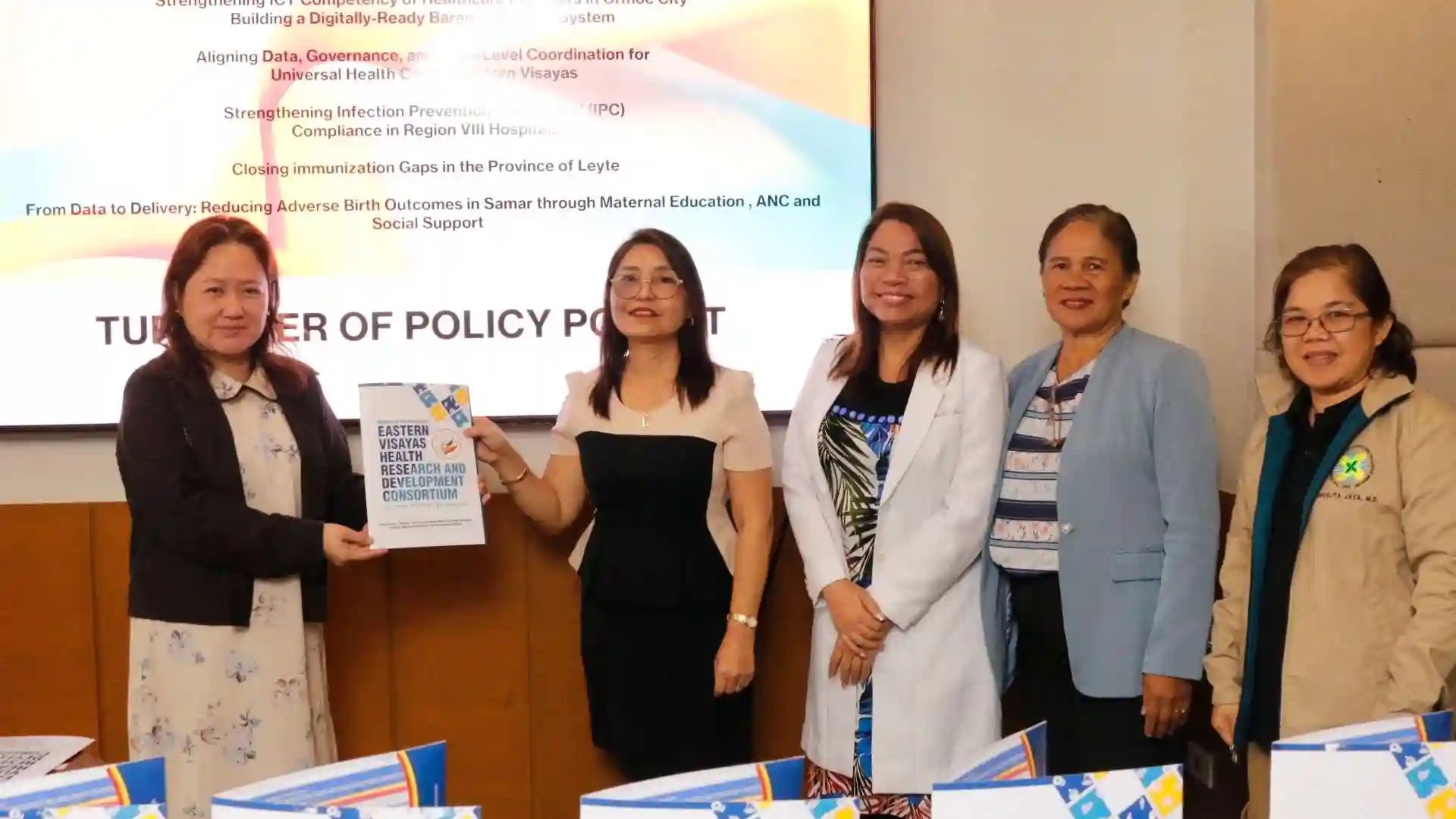 EVHRDC Holds First-Ever Stakeholders’ Forum, Turns Over Policy Briefs to Leyte and Samar for Evidence-Informed Health Policymaking Image 7
