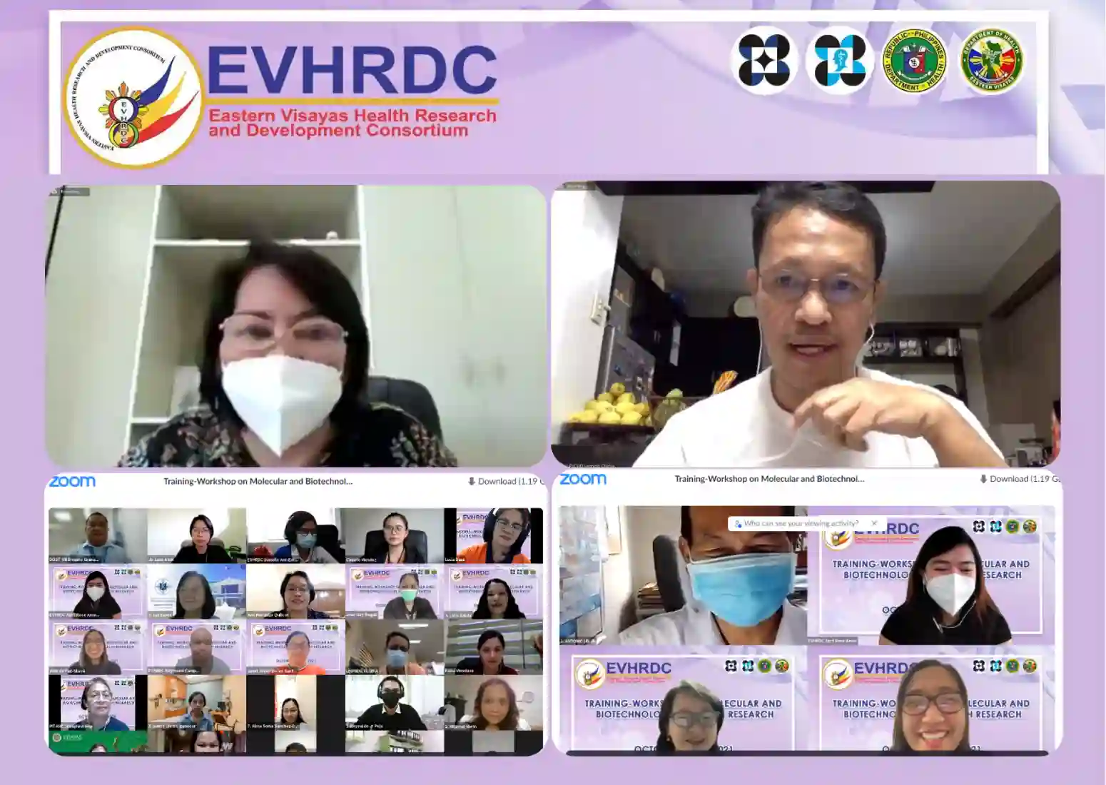 EVHRDC hosts Molecular and Biotechnological Health Research Training Workshop to open doors for innovations Image 1