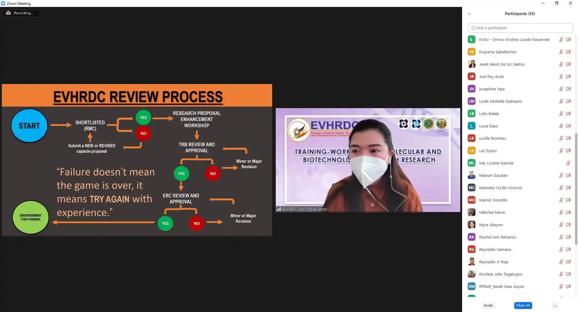 EVHRDC hosts Molecular and Biotechnological Health Research Training Workshop to open doors for innovations Image 4
