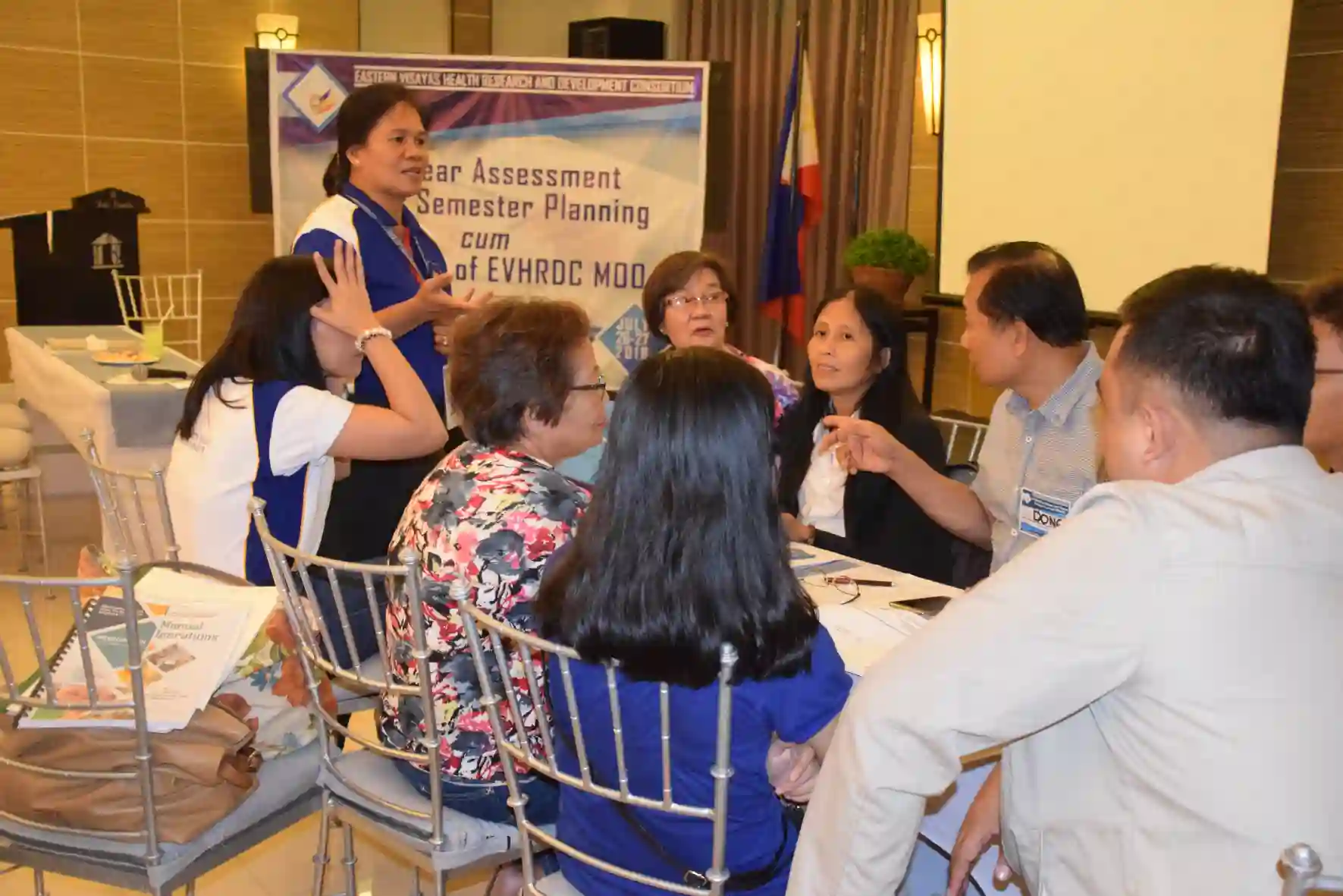 EVHRDC members convene to assess mid-year accomplishments Image 14