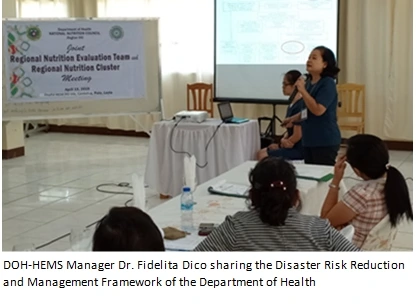 Regional Nutrition Cluster reorients functions Image 1