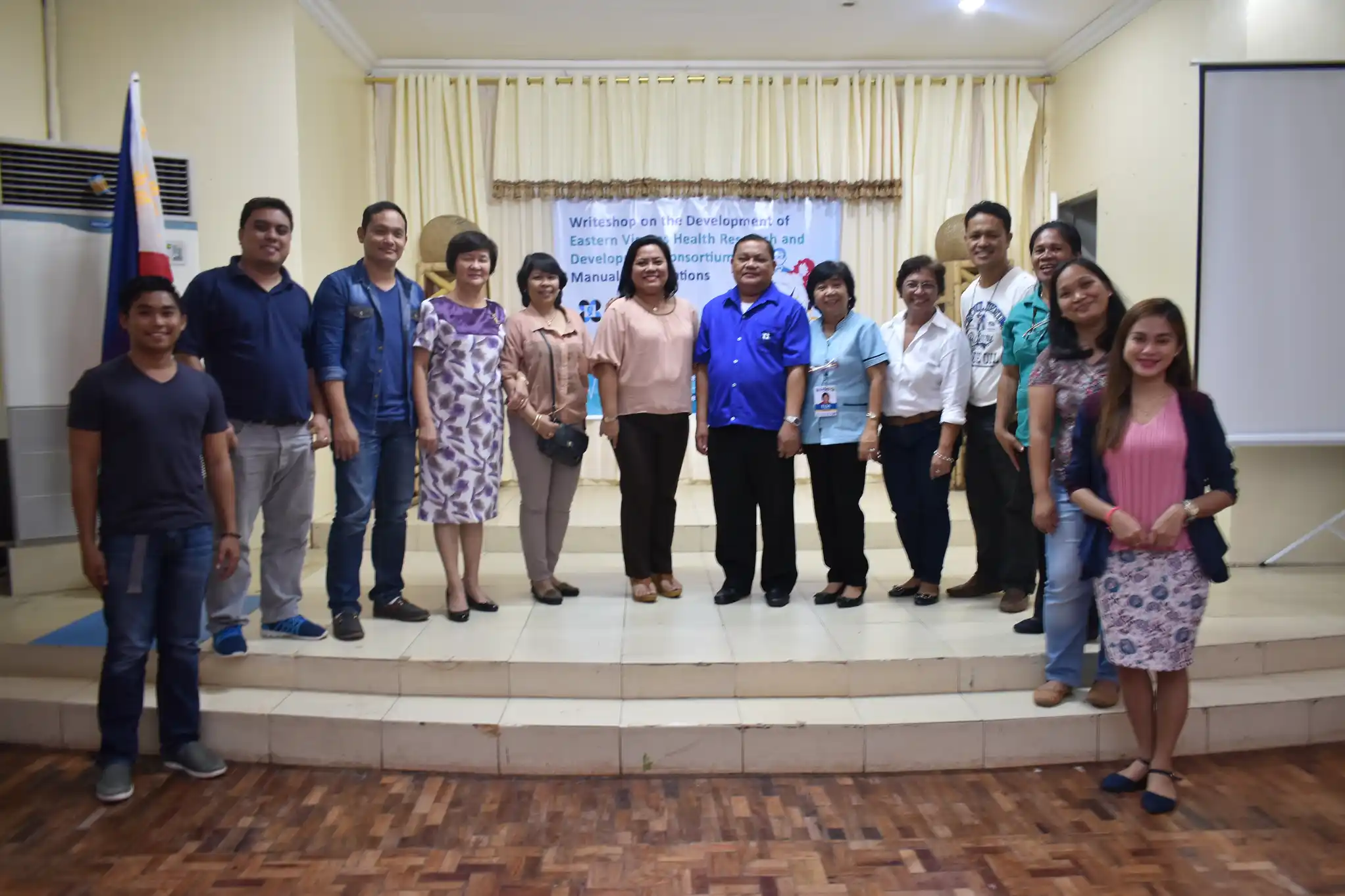 Writeshop on the Development of Eastern Visayas Health Research and Development Consortium Manual of Operations Image 1