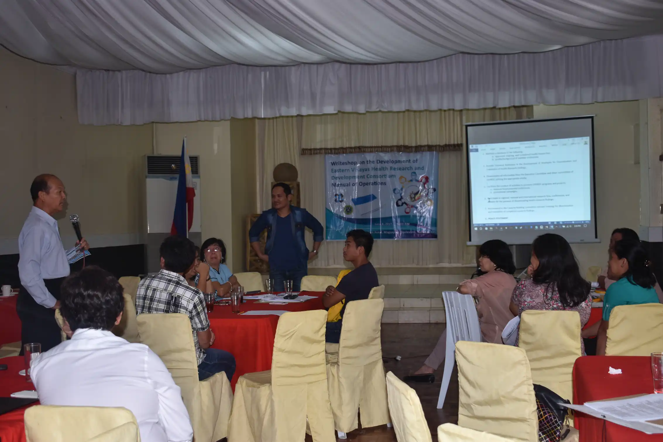 Writeshop on the Development of Eastern Visayas Health Research and Development Consortium Manual of Operations Image 6